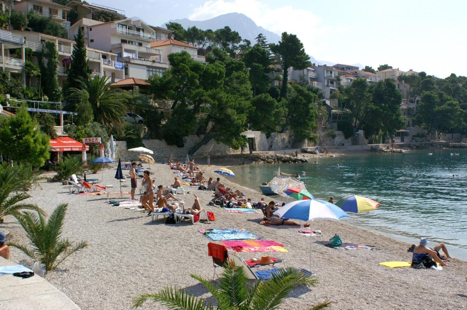 Apartments And Rooms By The Sea Brela, Makarska - 2752 Buitenkant foto