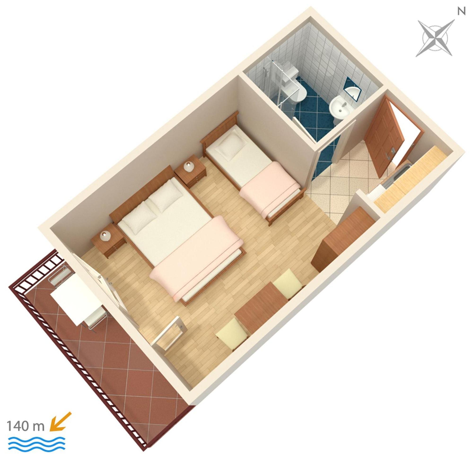 Apartments And Rooms By The Sea Brela, Makarska - 2752 Buitenkant foto
